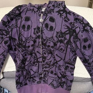 Jack Skeleton Hoodie Jacket Large